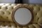 Vintage Rattan and Bamboo Round Wall Mirror by Franco Albini, 1960s, Image 4