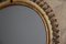 Vintage Rattan and Bamboo Round Wall Mirror by Franco Albini, 1960s 9