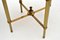 Vintage French Brass & Marble Side Tables, Set of 2, Image 7