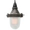 Industrial Striped Clear Glass Brown Purple Pendant Lights 2