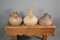 Antique Spanish Tinaja Pots & Stand, Set of 4 7