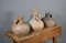 Antique Spanish Tinaja Pots & Stand, Set of 4 5