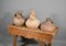 Antique Spanish Tinaja Pots & Stand, Set of 4 9