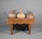 Antique Spanish Tinaja Pots & Stand, Set of 4, Image 2