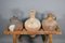 Antique Spanish Tinaja Pots & Stand, Set of 4 17