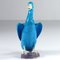 Figurine Canard en Porcelaine Bleue 7
