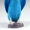 Blaue Chinesische Entenfigur aus Porzellan 5