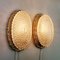 Mid-Century German Glass Wall Lights or Sconces from Limburg, 1960s, Set of 2, Image 4