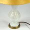 French Pressed Glass Table Lamp, 1960s 2