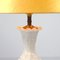 Lámpara de mesa francesa de vidrio prensado, años 60, Imagen 4
