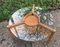 Coffee Table in Thermoformed Wood & Glass from Nathan, 1960s, Image 5