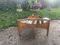 Coffee Table in Thermoformed Wood & Glass from Nathan, 1960s 1