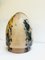 Lampada a forma di uovo in vetro di Ben Swildens per Domec Luminaires, anni '70, Immagine 1
