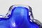 Blauer Murano Glas Aschenbecher 10