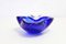 Blauer Murano Glas Aschenbecher 9