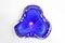 Blue Murano Glass Ashtray, Image 3