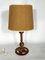 Vintage Italian Wood Table Lamp, 1950s 4