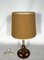 Lámpara de mesa italiana vintage de madera, años 50, Imagen 6