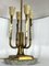 Mid-Century Italian Brass and Marble Table Lamp, 1950s, Image 7