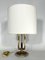 Mid-Century Italian Brass and Marble Table Lamp, 1950s 1