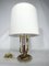 Mid-Century Italian Brass and Marble Table Lamp, 1950s, Image 10