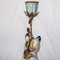 Candelabro Cudget Siamese Cat de porcelana y bronce de & Klevering, Imagen 3