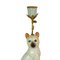 Candelabro Cudget Siamese Cat de porcelana y bronce de & Klevering, Imagen 4