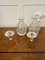 Antique Cut Glass Shaped Decanters, Set of 2 2