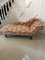 Victorian Walnut Turned Leg Chaise Lounge 3