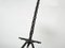 Mid-Century French Wrought Iron Floor Lamp by Jacques Vidal, 1967, Image 3