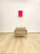 Fauteuil Mid-Century Scandinave en Acier et Laine 5