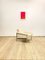Fauteuil Mid-Century Scandinave en Acier et Laine 2