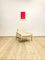 Fauteuil Mid-Century Scandinave en Acier et Laine 1