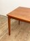 Mid-Century Danish Modern Round Teak Extendable Dining Table by Grete Jalk for Glostrup, 1960s 6