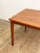 Moderner ausziehbarer dänischer Mid-Century Esstisch aus Teak von Grete Jalk für Glostrup, 1960er 6