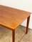 Mid-Century Danish Modern Round Teak Extendable Dining Table by Grete Jalk for Glostrup, 1960s 7