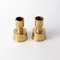 Vintage Brass Candleholders by Jens Quistgaard from Dansk Design, Set of 2 2