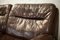 Chocolate Leather Sofa from De Sede, Switzerland, 1970s 15