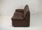 Chocolate Leather Sofa from De Sede, Switzerland, 1970s 10