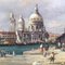After Canaletto, Landscape of Venice, 2008, Oil on Canvas, Framed 7