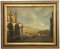 After Canaletto, Landscape of Venice, 2006, Oil on Canvas, Framed, Image 1