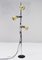 Mid-Century Modern Brass Microfonos Floor Lamp from Fase, Spain, 1970s 4