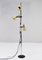 Mid-Century Modern Brass Microfonos Floor Lamp from Fase, Spain, 1970s, Image 3