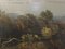 Pintura de paisaje de nápoles, escuela napolitana, óleo sobre lienzo, enmarcado, Imagen 6