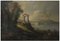 Pintura de paisaje de nápoles, escuela napolitana, óleo sobre lienzo, enmarcado, Imagen 2