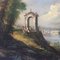 Naples Landscape Painting, Neapolitan School, Oil on Canvas, Framed 7