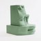 Hermes Green Concrete Sculpture 8