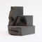 Hermes Black Concrete Sculpture 7
