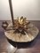 Water Lilly Table Lamp from Maison Charles, France, 1970s 7