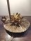 Water Lilly Table Lamp from Maison Charles, France, 1970s, Image 7